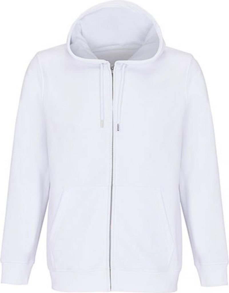 SOLs 04237 | Uni Full-Zip Hoodie Calipso Uni Kapuzenjacke - Farbe: White - Größe: L
