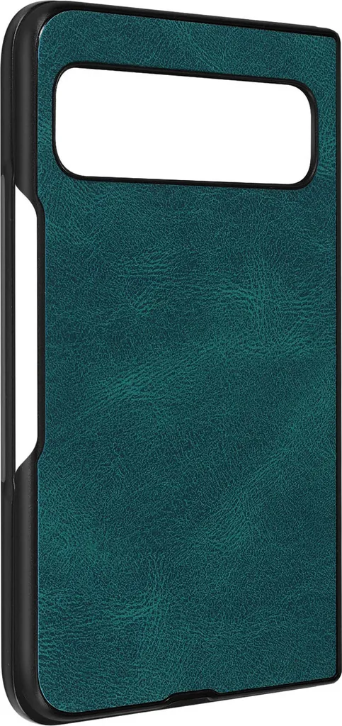 Cover Pixel Fold Slim: Ecopelle Blu Turchese e Grip Soft Touch