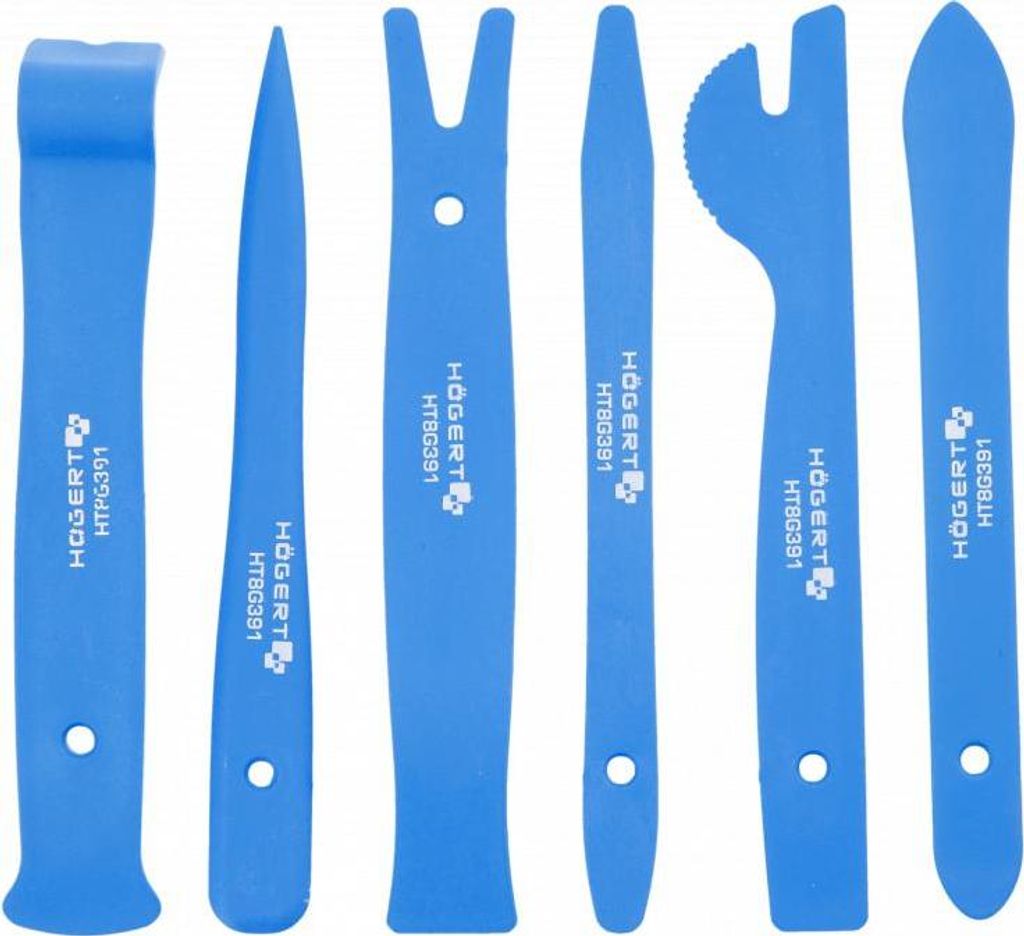 Hogert Technik Zierleistenkeile-Set bohrer HT8G391 Blisterpack 430g