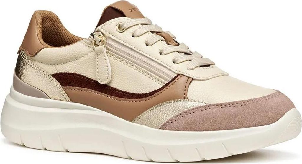 Geox Plummery Turnschuhe Ohne Schnürsenkel Beige EU 38 Damen Beige EU 38