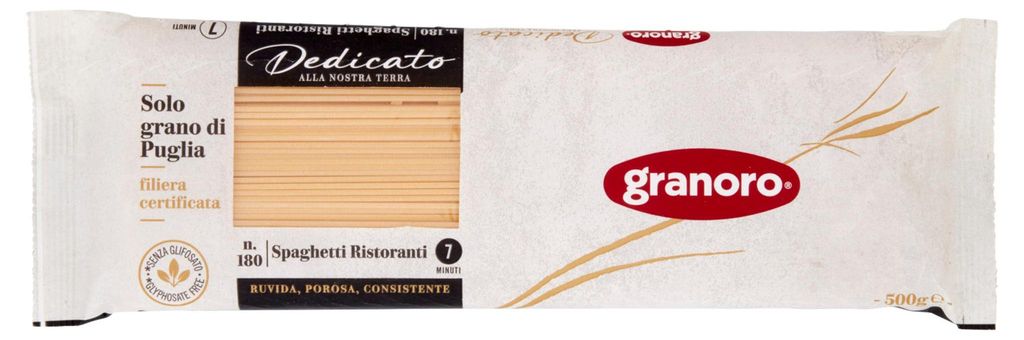 Granoro 8007290931801, Spaghetti, Lange Nudeln, 500 g, 355 Produktbild 