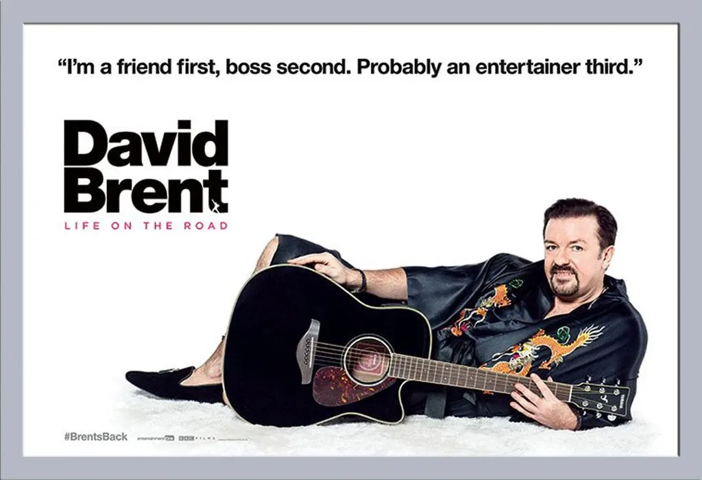Quadro Decorativo David Brent Cornice Argento Shinsuke Maxi 61x91.5