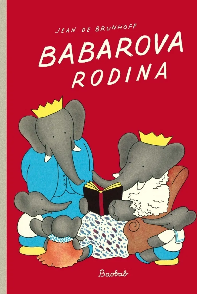 Livre enfant Babarova rodina Jean de Brunhoff bel album pour famille