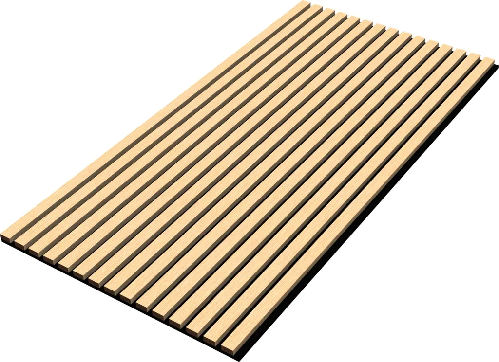 Panneau acoustique 3D Vang en chêne - Set de 12 pièces pour 8,64 m²