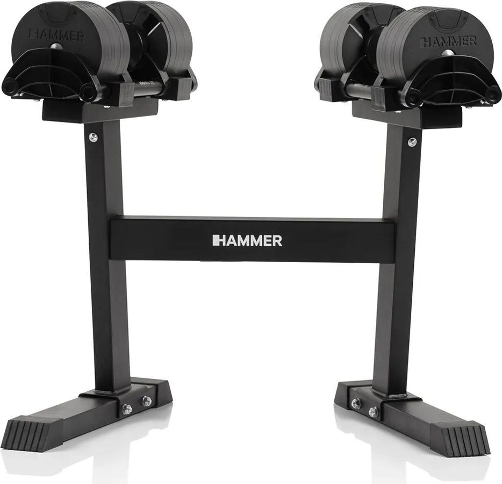 HAMMER Finnlo Hantel-Set Smartlock, mit intelligentem Smartlock-System (64 kg)