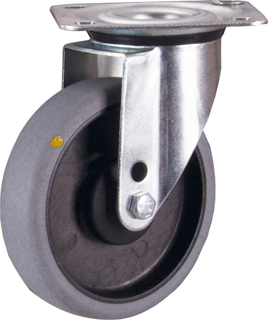 WETEC Lenkrolle, elektrisch leitfähig, ohne Feststeller, 125 mm (Rolle)
