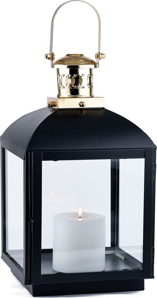 Marrakesch Gartenlaterne Laterne 35cm | Laternen für Draußen Eilin groß modern als Gartendeko