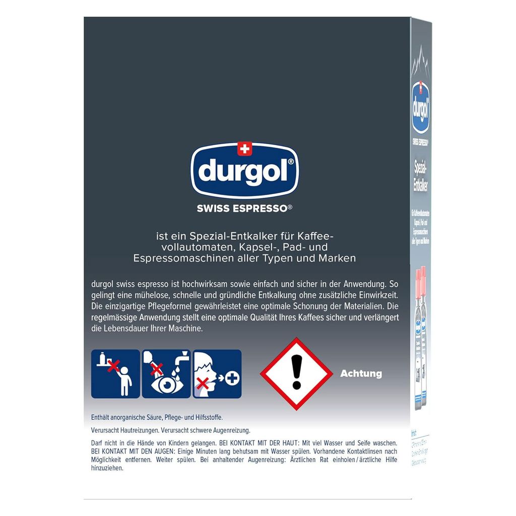 DURGOL Entkalker für Espressomaschinen 2 x 125 ml 2er Pack Produktbild 26
