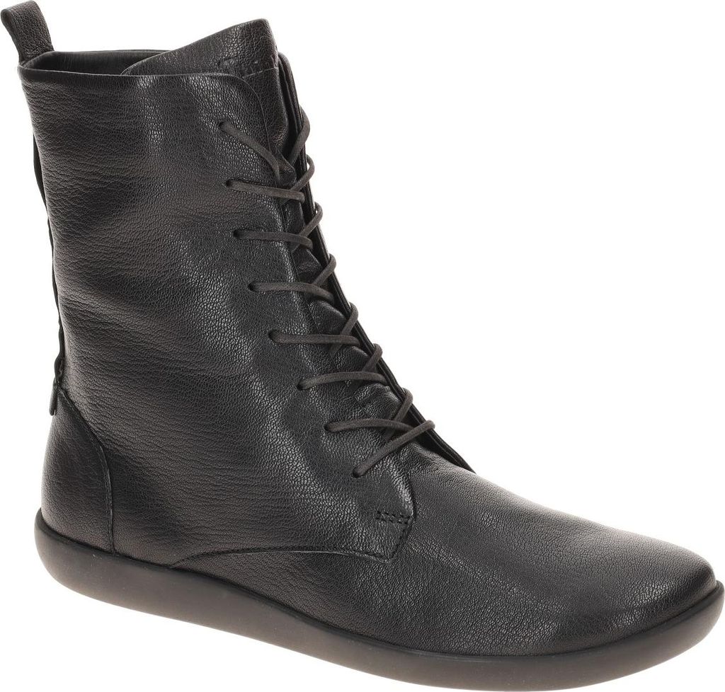 Think NATURE Damenschuhe - bequeme Schnür- Halbschuhe schwarz NEU