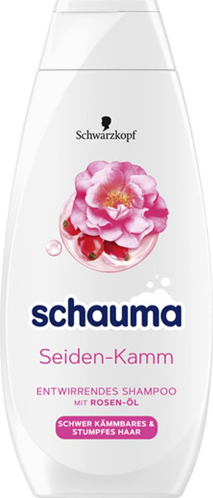 Schauma Shampoo Seiden Kamm 400ml Produktbild 