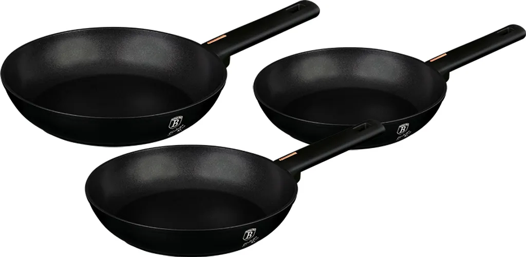 BerlingerHaus BH-7095 Set 3 Pezzi Titanio Monaco Collection - Offerta Shop