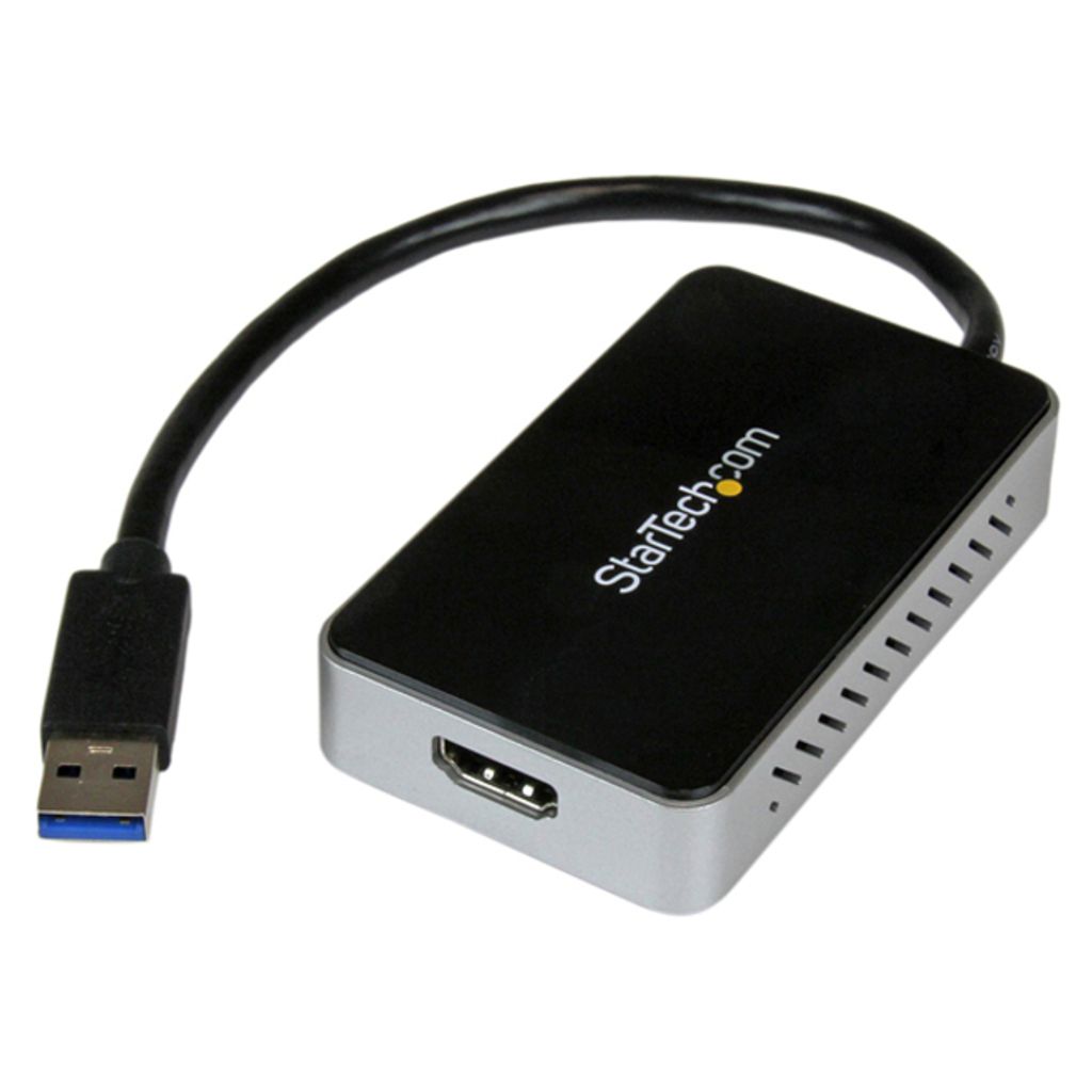 StarTech.com USB3.0 to HDMI External Video Card Adapter with 1-Port USB Hub