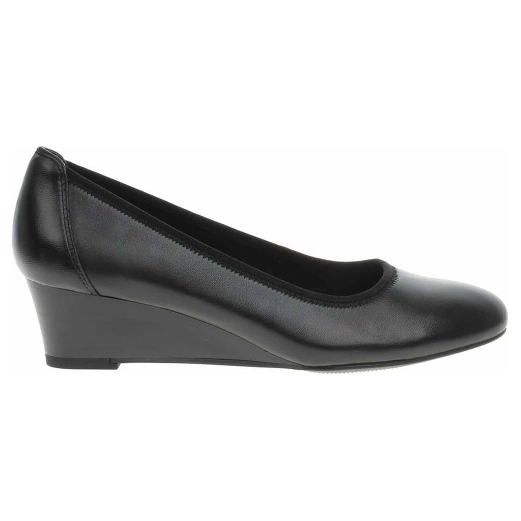 Tamaris Damen Pumps Leder Keilabsatz TOUCHit Fußbett Produktbild 12