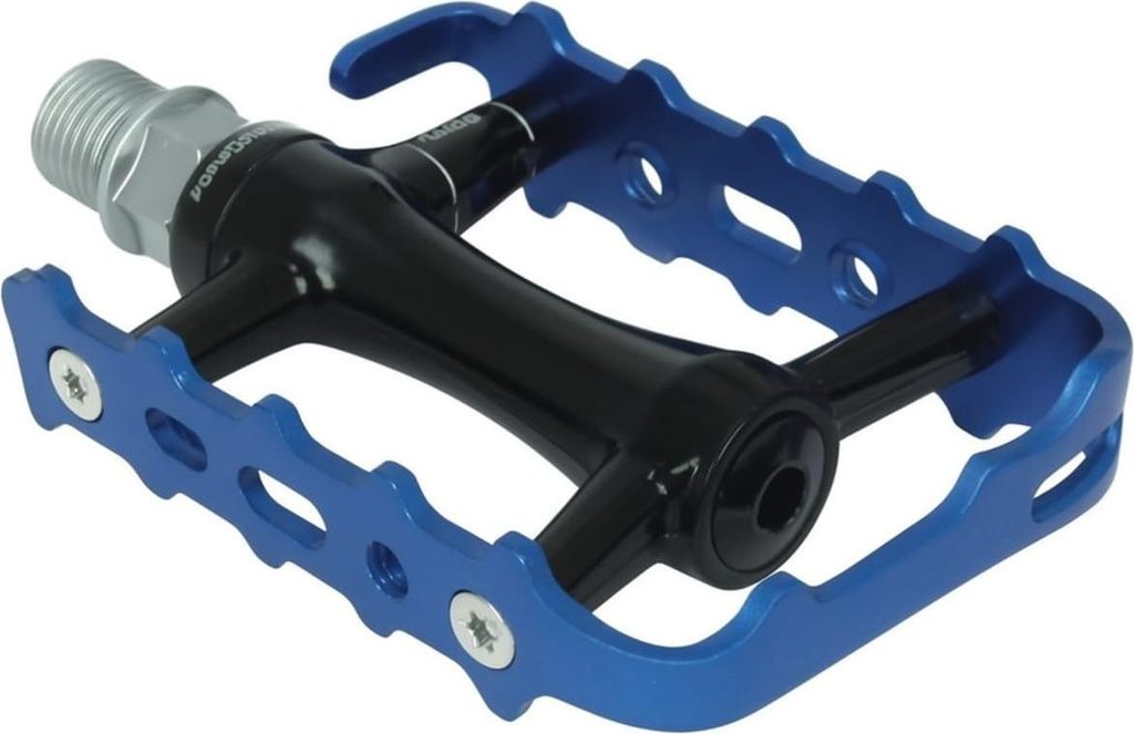 NC-17 Trekking Pro Pedale Aluminium MTB Mountainbike Pedal Mit Reflektoren Blau