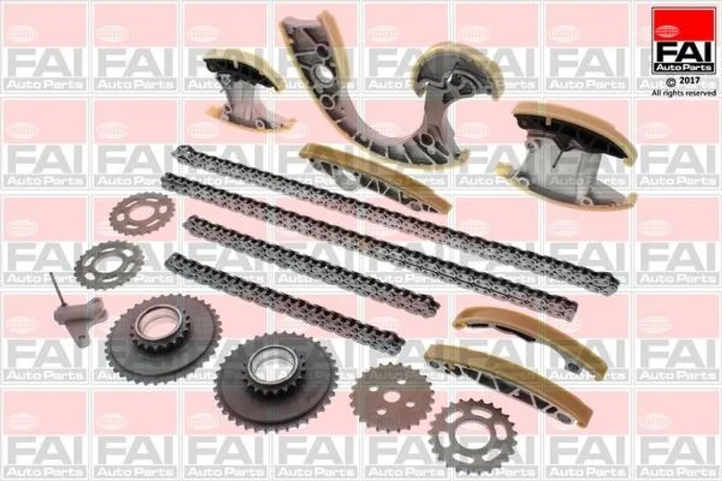 Kit de distribution à chaîne FAI AutoParts pour entretien moteur durable