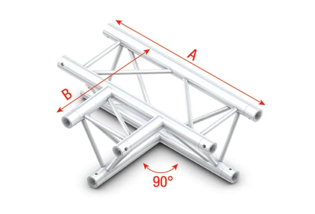 Milos Pro-30 Triangle G Truss ATU36sp - Angle 3 voies horizontal 50 cm