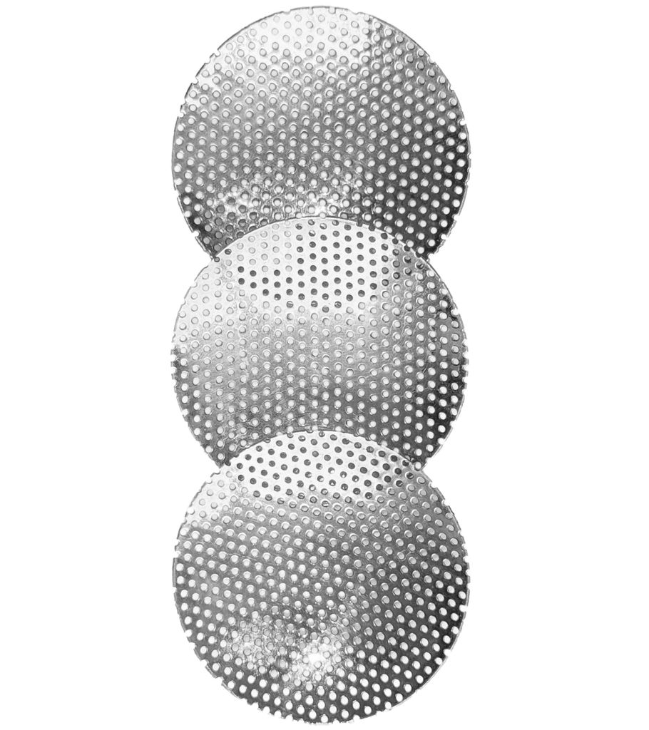 Ersatzsieb Silber Räuchersieb aus Messing – Hitzebeständiges Ersatzsieb für Weihrauchbrenner & Räucherstövchen, Ø 5 cm, Universelle Passform