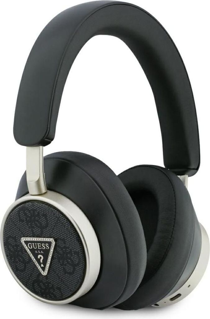 Słuchawki Guess 4G Triangle Logo Bluetooth ENC czarny Zdjęcie produktu 