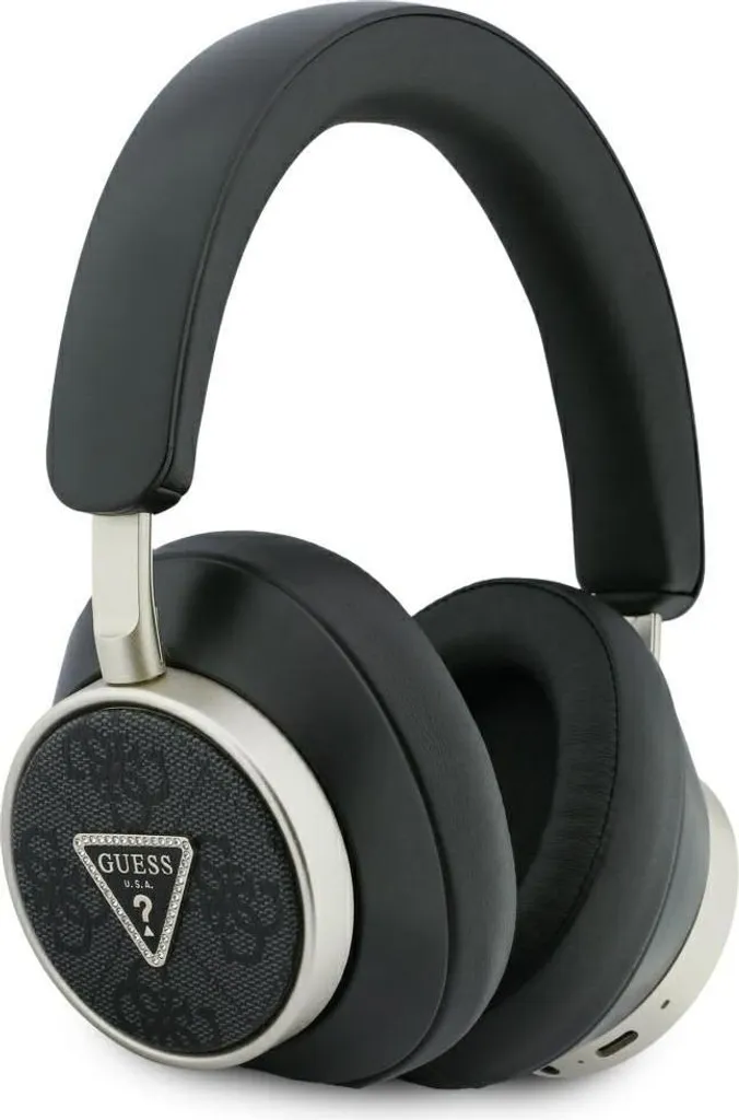 Casque audio Bluetooth Guess noir GUBHC15P4MRCTK avec micro intégré