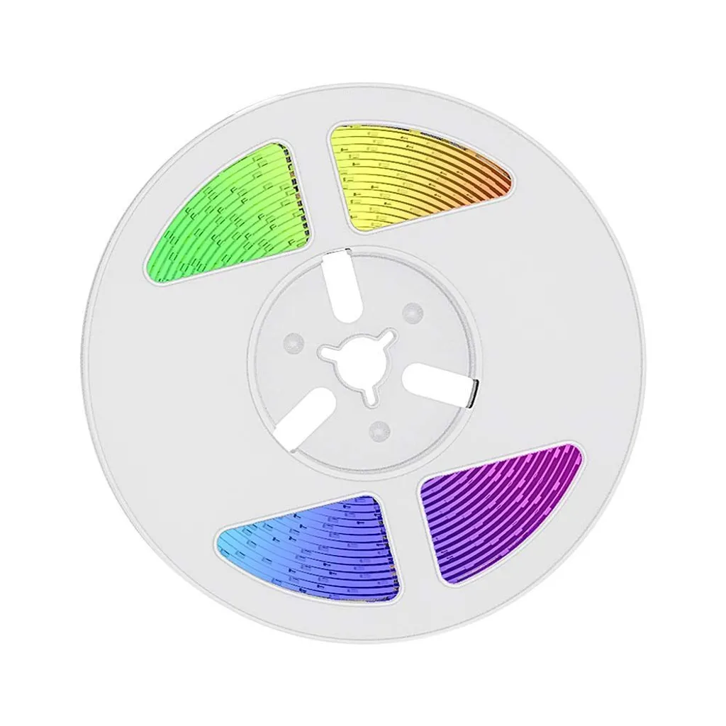 Bande Lumineuse Solaire RGB V-TAC pour Terrasse et Piscine - IP67 5m