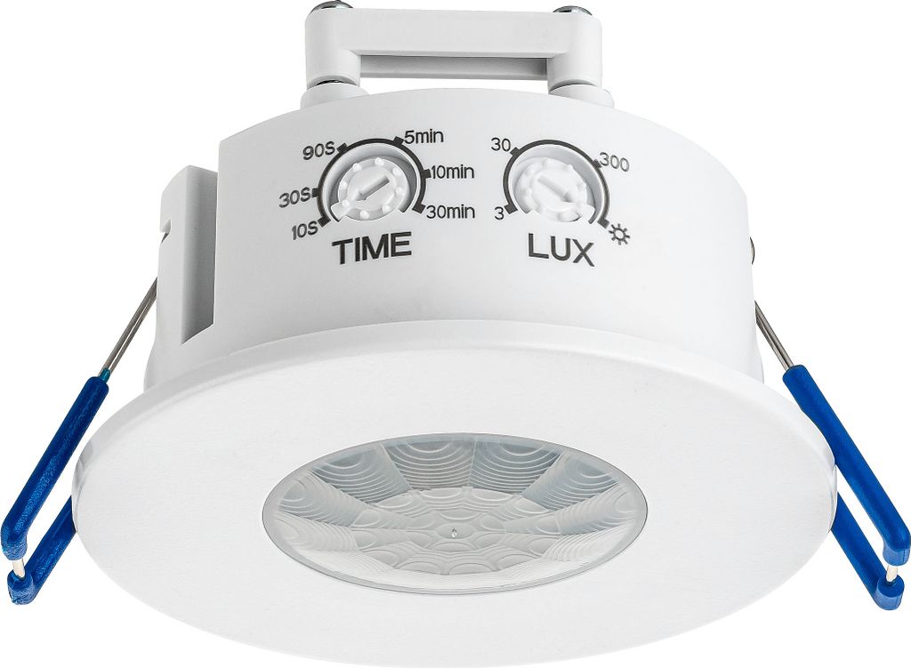 Bewegungs Melder Unterputz 360° Einbau Montage Decke Infrarot Sensor SEBSON