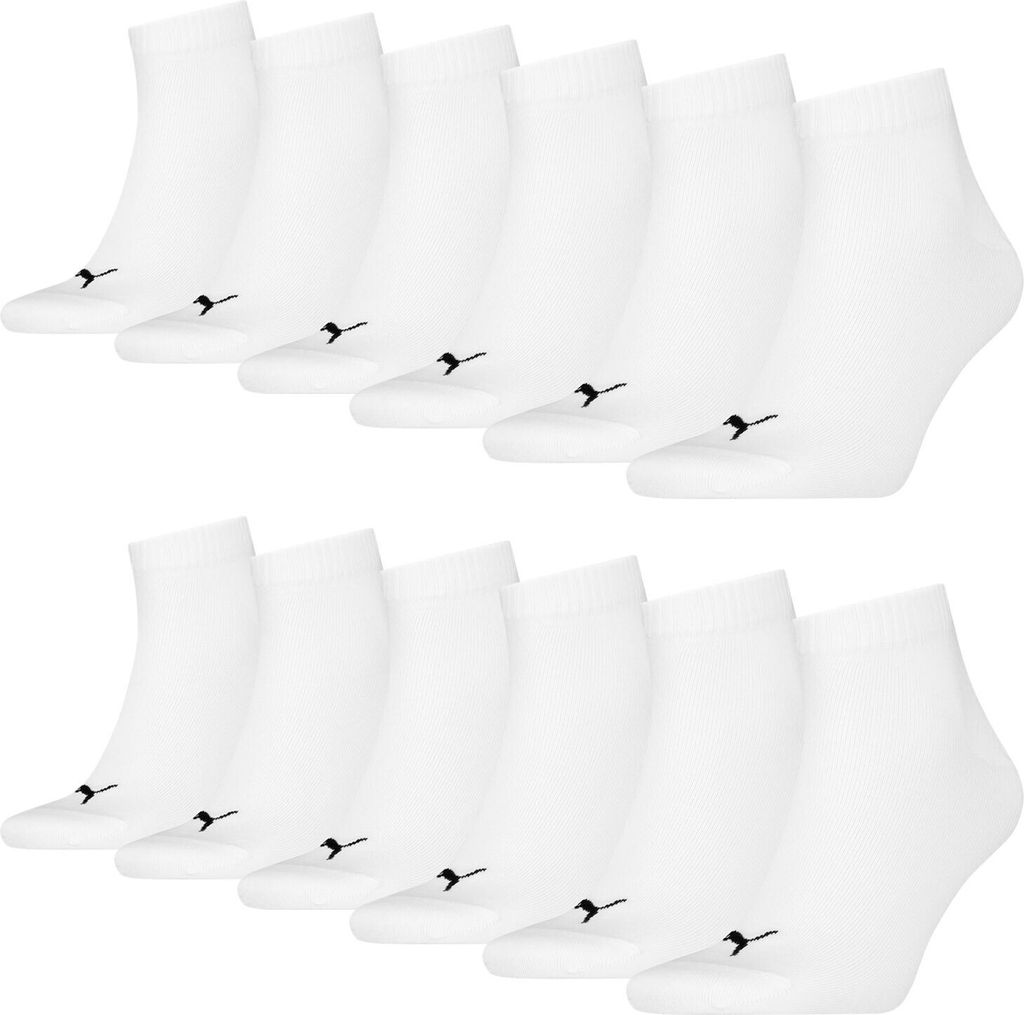 6 Paar PUMA Uni Quarter Socken