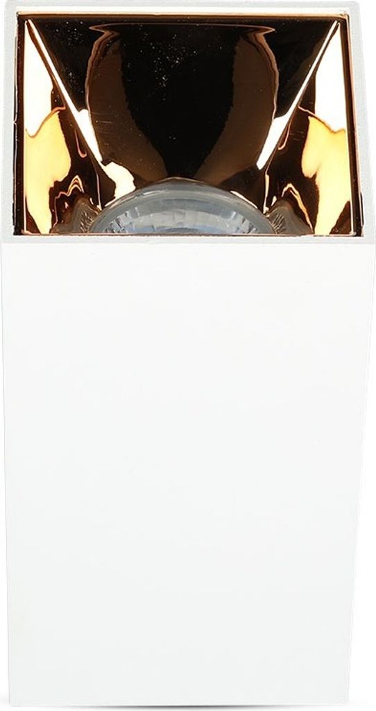 V-TAC LED-Strahler - Anbauleuchten - GU10 - IP20 - Wei + Rose Gold