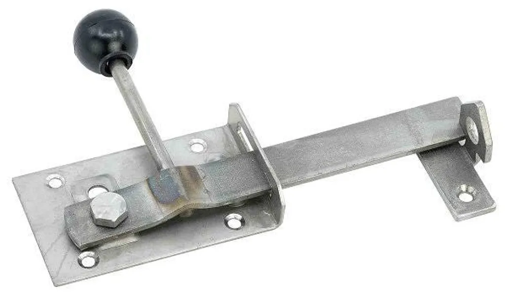 Serrure de portail anti-rouille en inox - Finissez-en avec les blocages