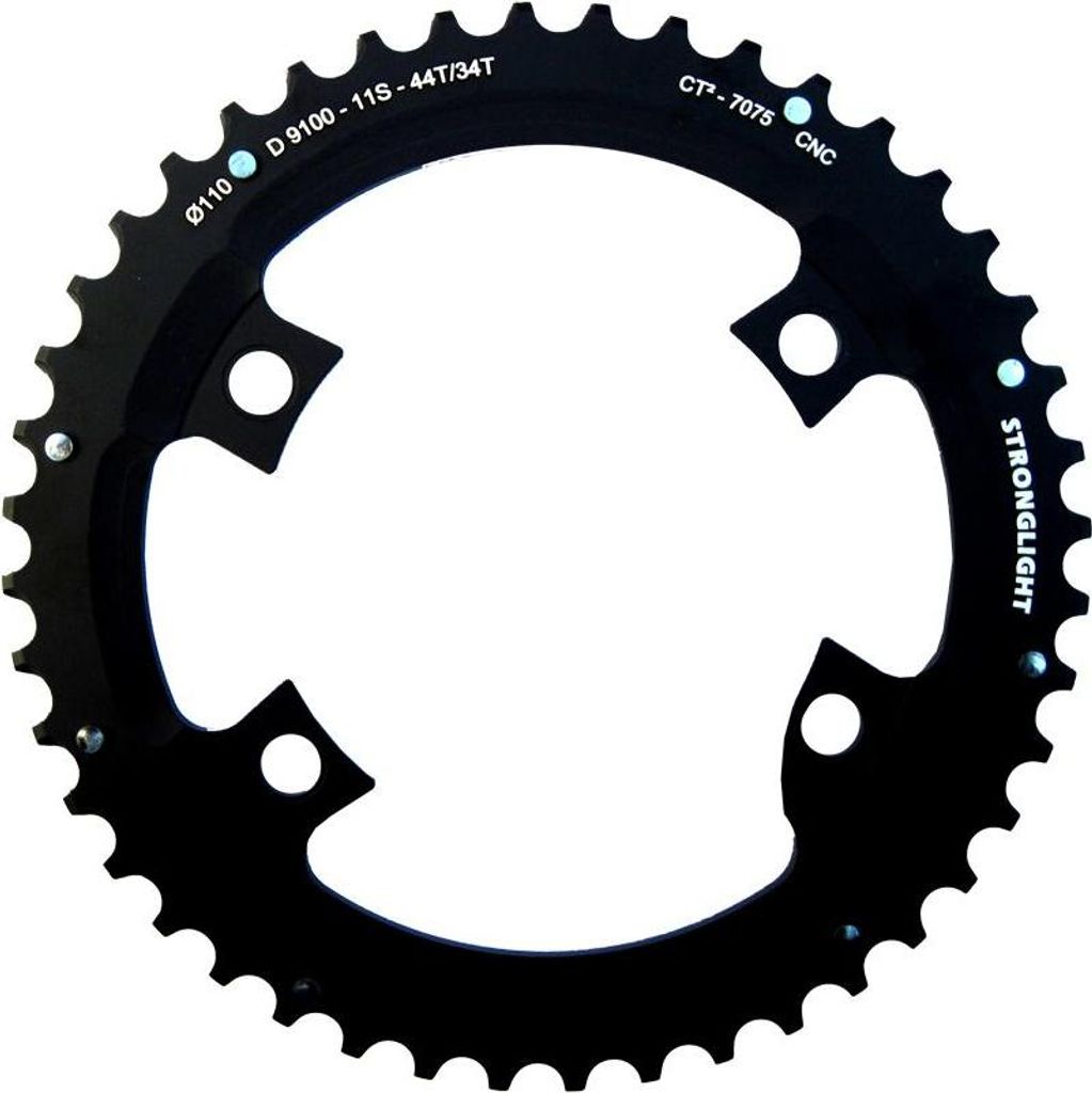 Stronglight Kettenblatt Dura-Ace/DI2 ct² komp.FC-R9100 außen 44(34) Z 11-fach