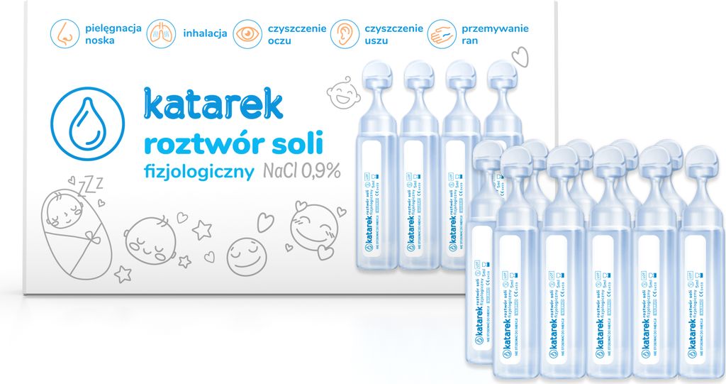 Katarek, solution saline physiologique, 10 x 5 ml Image du produit 