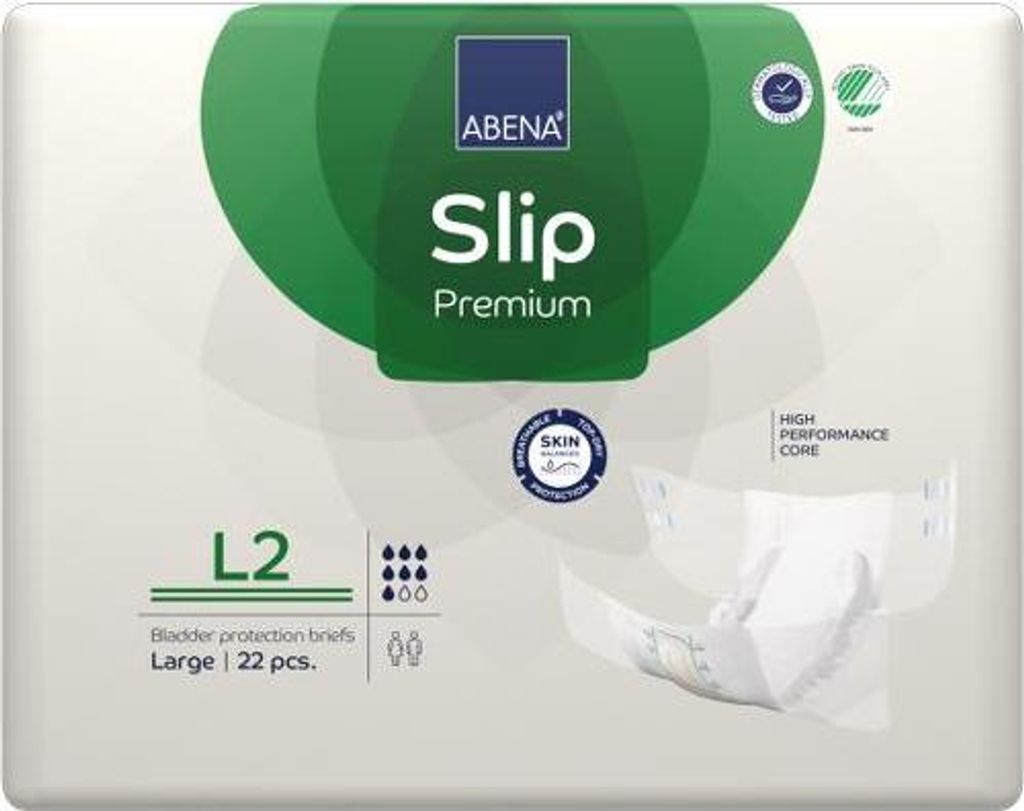 Abena Slip Premium 2 Large - 1 paquet de 22 protections Image du produit 