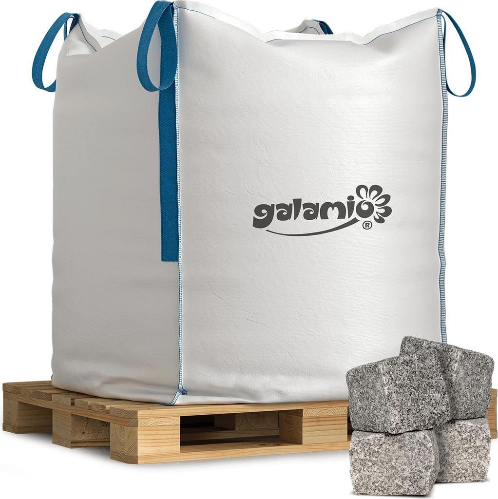 Galamio Granitpflaster 7/9 » gespalten « 1000kg BigBag Produktbild 