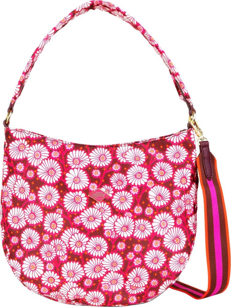 Oilily Umhängetasche Schultertasche Molly Shoulder Bag Chocolate pink