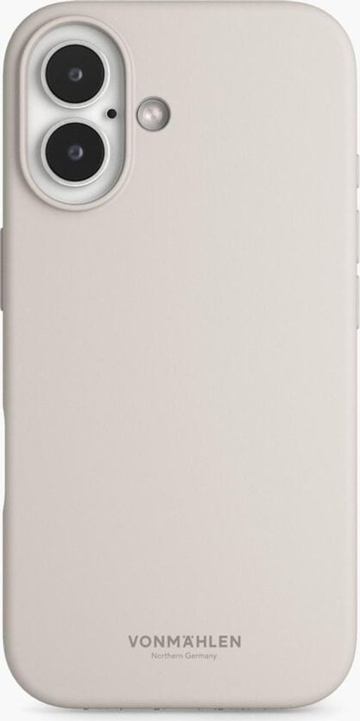 Vonmählen Soft Silicone Case for iPhone 16 Plus Cream (MSC00058)