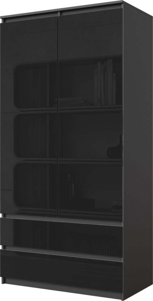 JOELLE - Kleiderschrank mit 2 Türen und 2 Schubladen -  Produktbild 1
