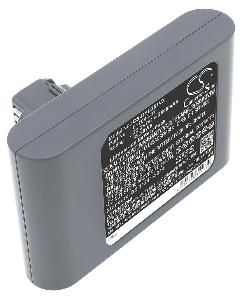 Batterie de rechange pour aspirateur Dyson DC35 DC45 et série DC30 à DC57