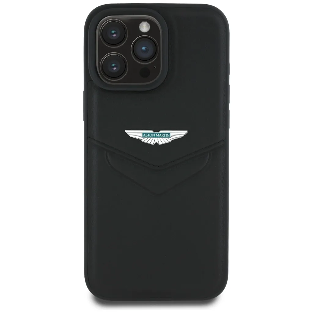 Protection Cuir Aston Martin iPhone 16 Pro Max pour Professionnel - 3