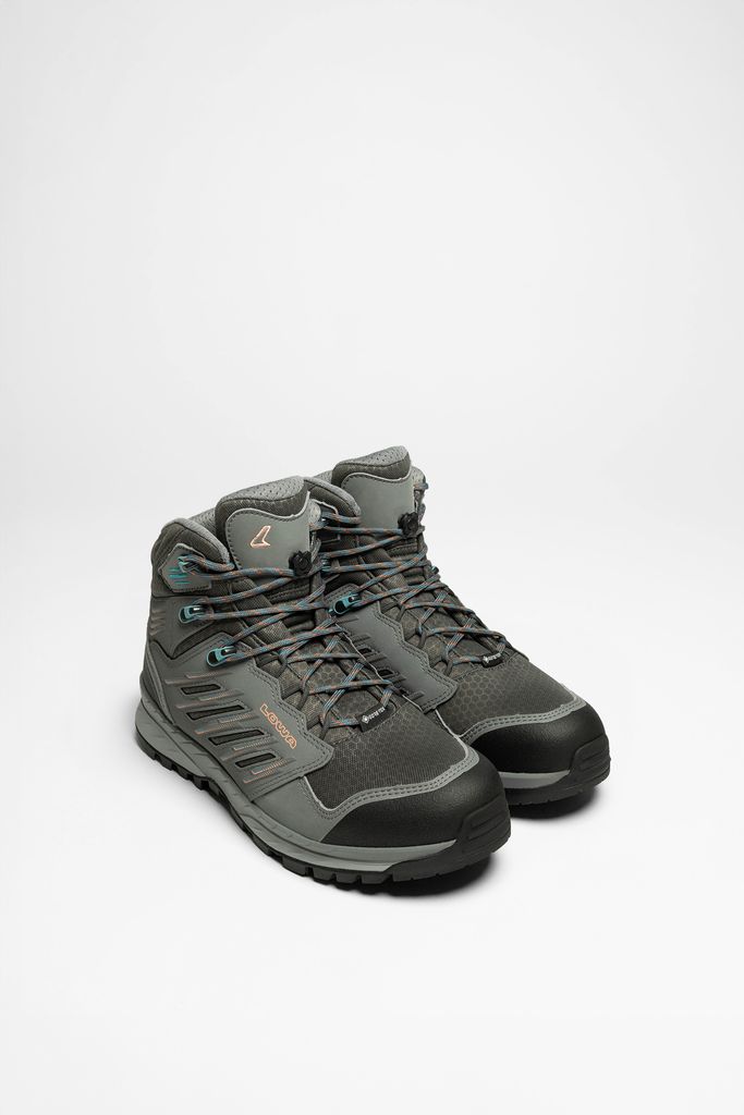 Lowa Damen Trekkingstiefel TREK EVO GTX MID Ws Grau Arktis
