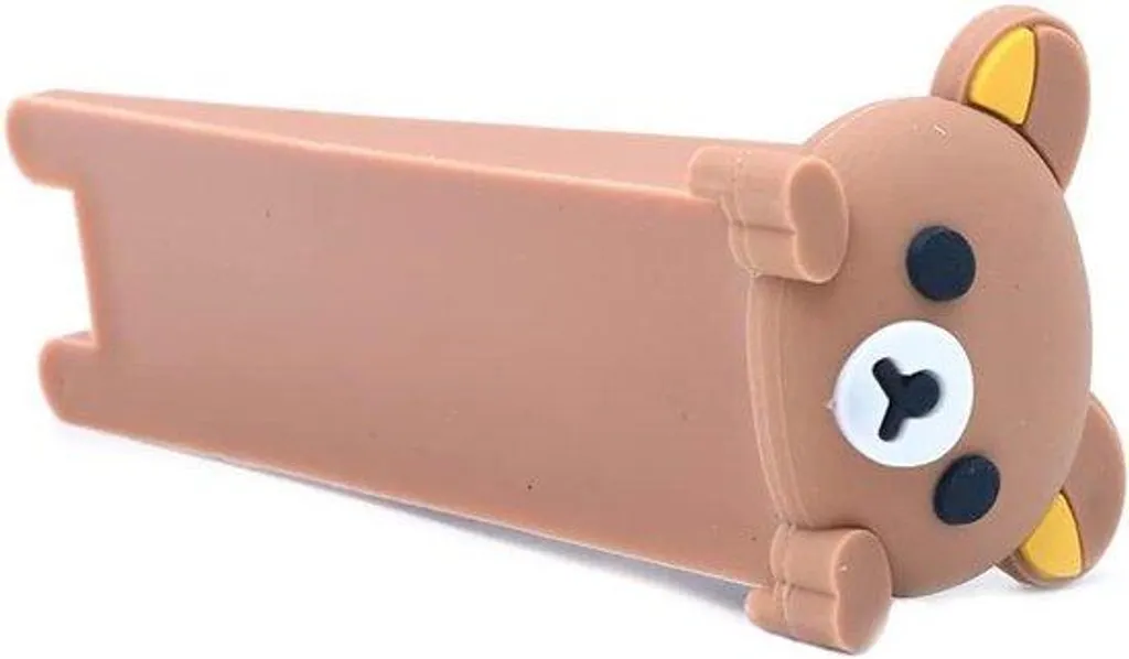 Butoir de porte silicone silencieux Lot de 4 Motif Bruin décoratif