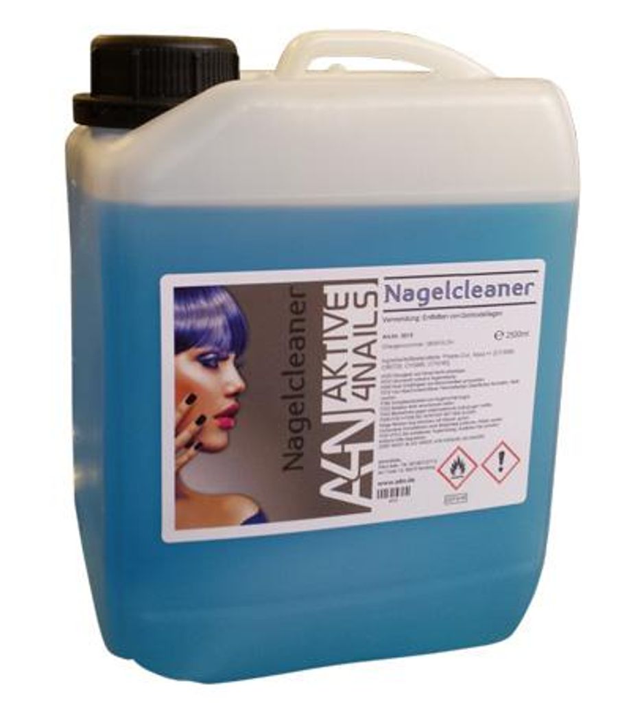 aktive4Nails Nagel Cleaner 2,5 Liter Kanister Blau ohne Duft Isopropanol Nagelentfetter