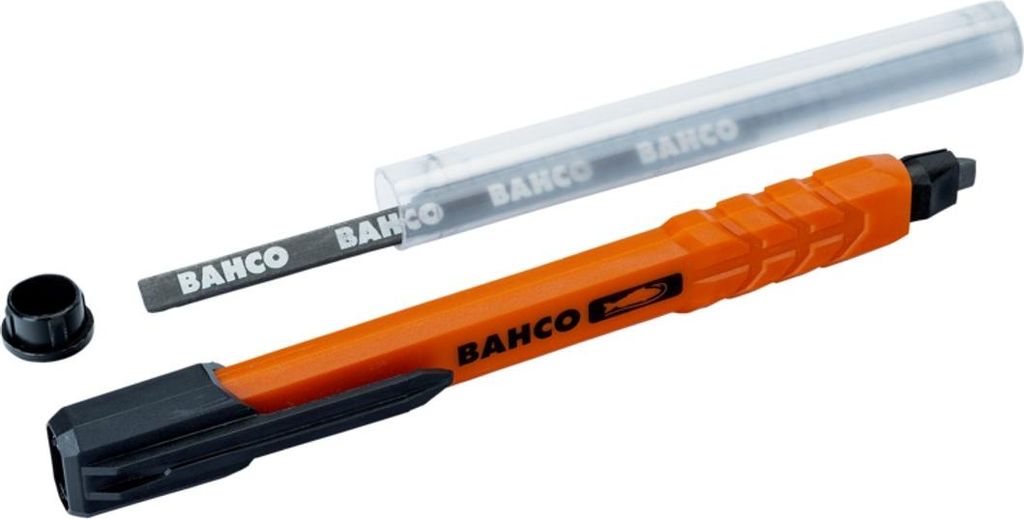 Bahco Zimmermanns-Druckbleistift, HB inkl. 3 Minen