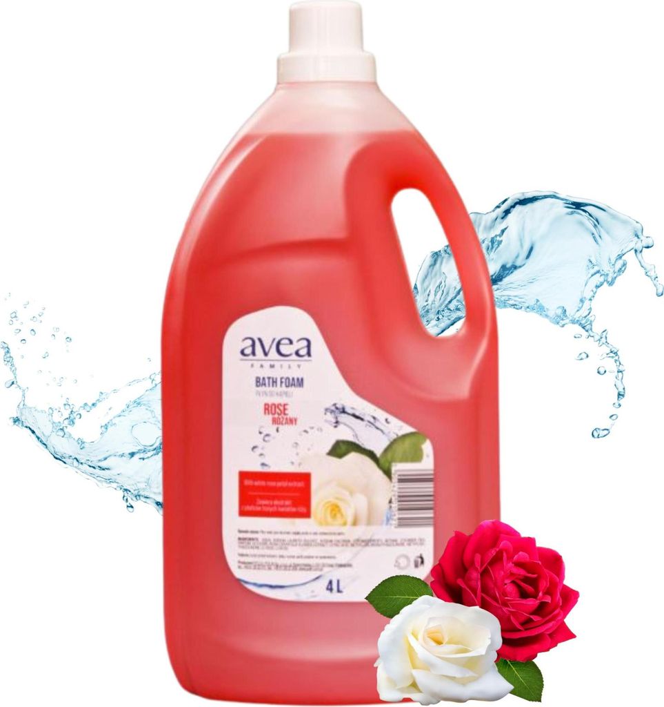 Plyn Do Kapieli 4L Rose/Rozany ** Avea Zdjęcie produktu 