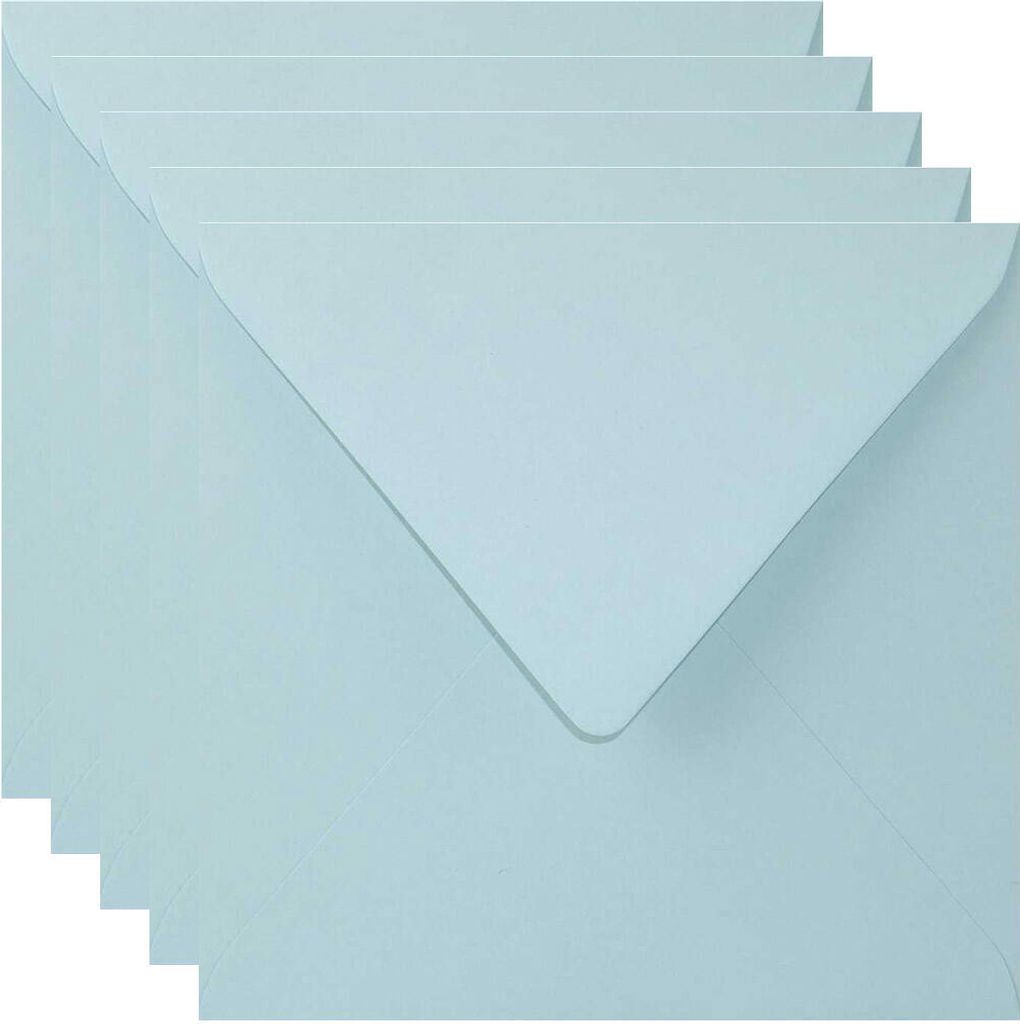 K4 NK Briefumschläge Sirio Color Celeste Umschlag Briefumschlag blau 115g - 25 Stücke