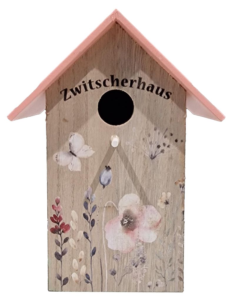 Nistkasten, versch. Ausführungen, 22 x 12 x 16 cm, aus Holz Produktbild 