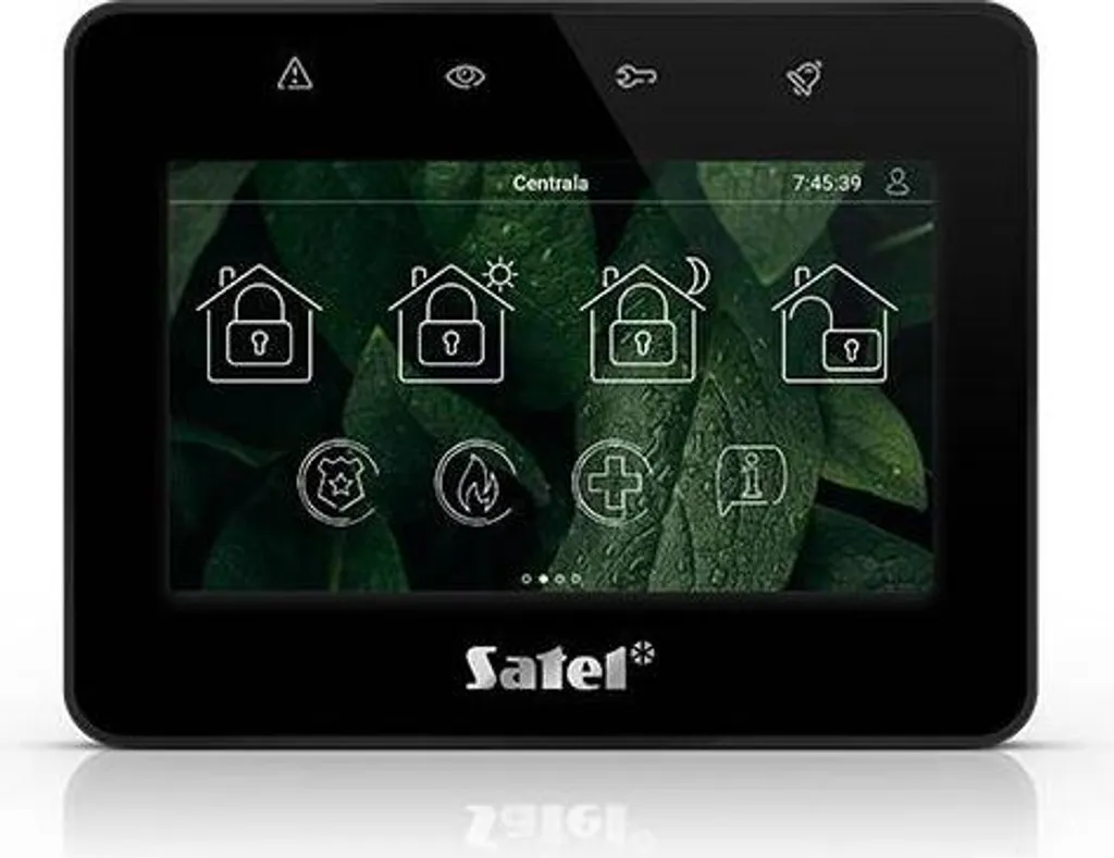 Clavier Tactile INT-TSG2R-B Satel : Sécurité Intuitive sans Code Perdu