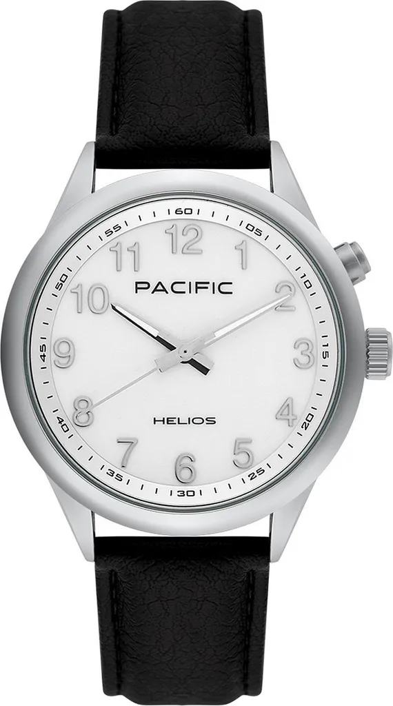 Montre Quartz Pacific PC00804 Noire – Cadran Minimaliste et Acier Robuste