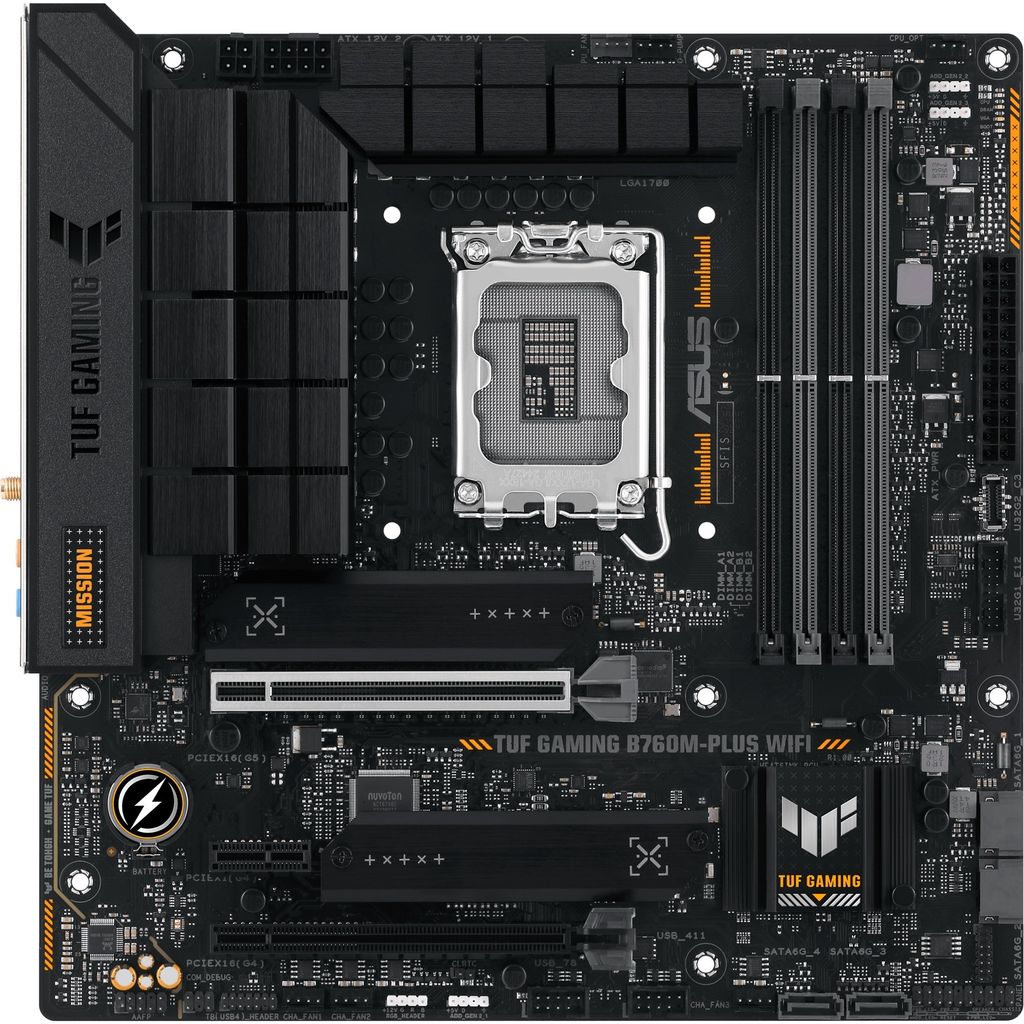 ASUS TUF Gaming B760M-Plus WIFI Intel B760 LGA 1700 micro ATX