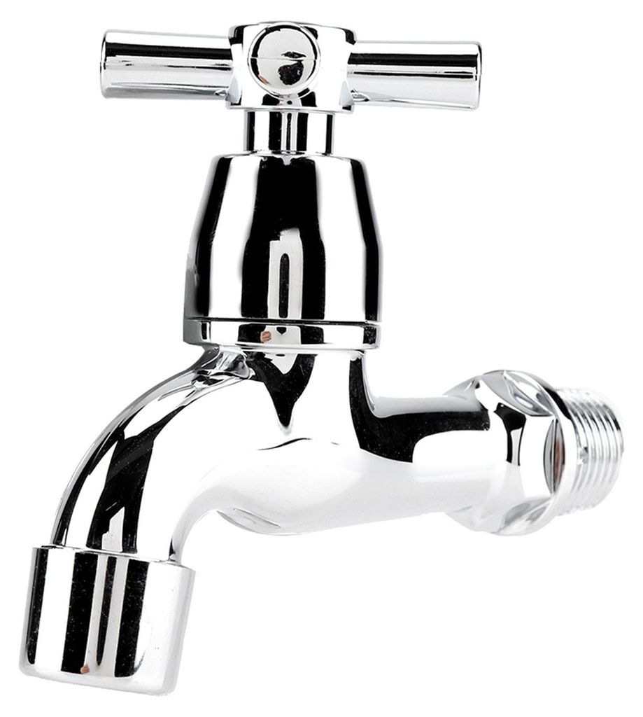 Kunststoff-Wasserhahn für Waschmaschine, Waschbecken, Wasserhahn mit Einzelauslauf und Griff Nr. 3