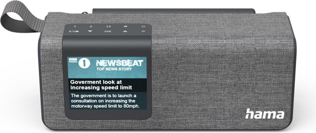 Hama Digitalradio DR200BT, FM/DAB/DAB+/ Bluetooth®/ Produktbild 
