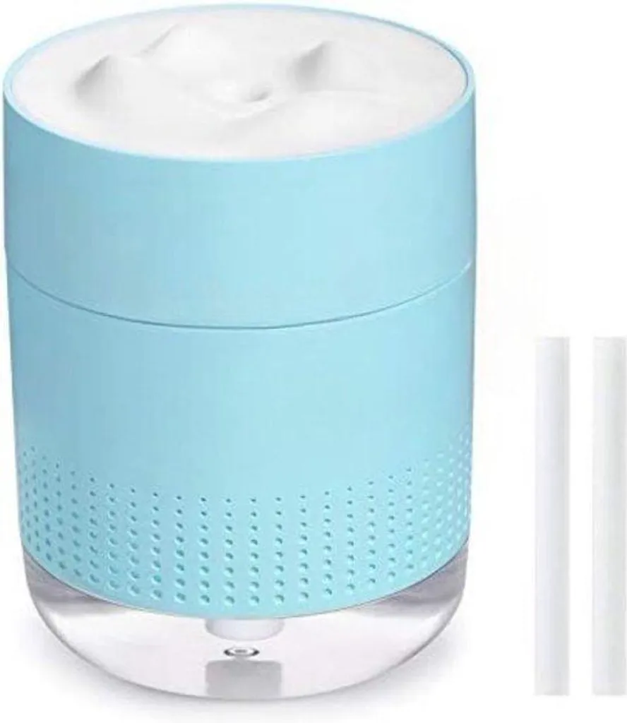 Humidificateur d'air ultrasonique 500ml pour enfant coloris bleu ciel